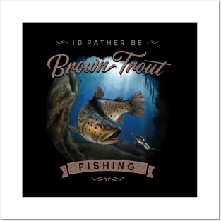 Rainbow Trout Fishing Fisherman Vintage Gift Posters and Art